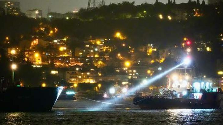 İstanbul Boğazı’nda gemi arızası! Askıya alınan gemi trafiği çift yönlü açıldı